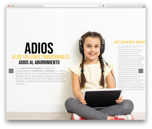 Theme WordPress Flow - benditagolosina.com