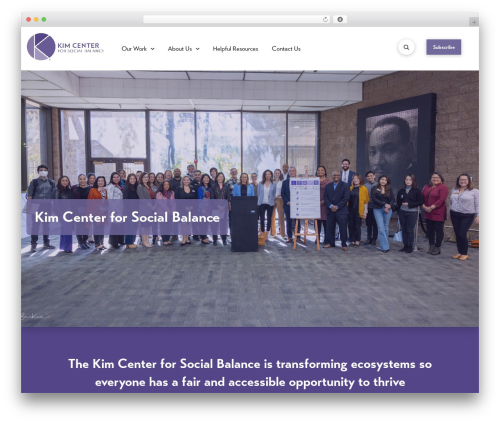 Charitable recurring WordPress plugin - kimcenter.org