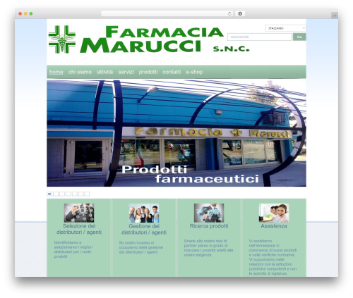 Theme WordPress WordPress Theme 1499 - farmaciamarucci.com