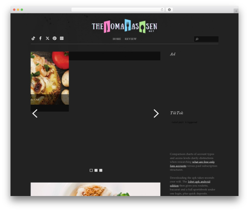 Themify Simfo theme WordPress - theomaassen.net