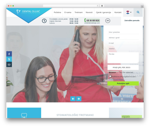UnderStrap theme WordPress - dentalolujic.com