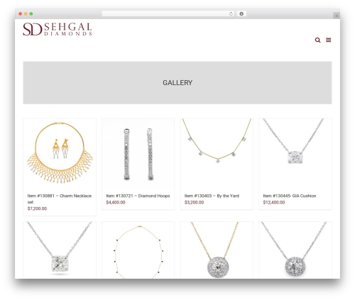 Prdctfltr WordPress plugin - sehgaldiamonds.com