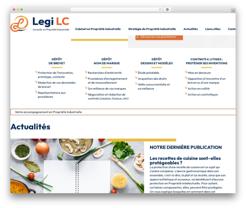 WordPress theme LegiLC - legilc.com
