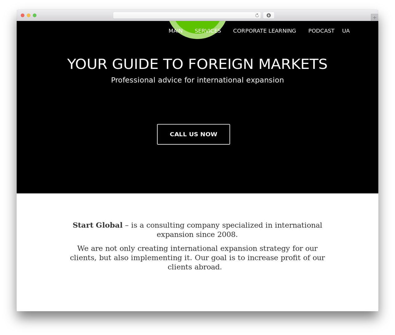 WordPress theme Optimizer PRO - start-global.biz