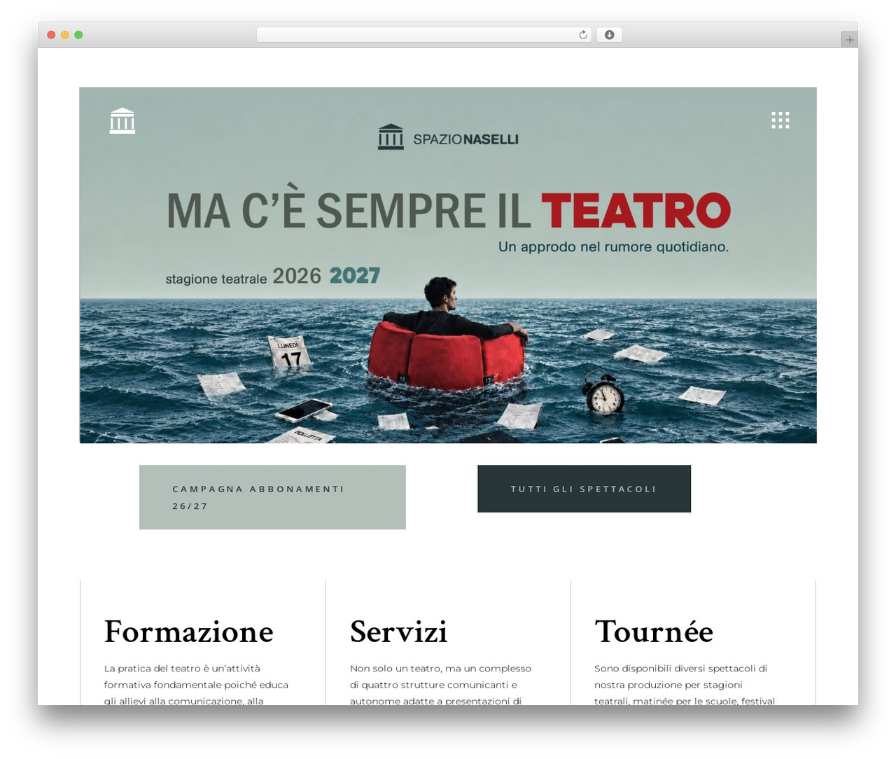 BardWP WordPress theme - spazionaselli.it