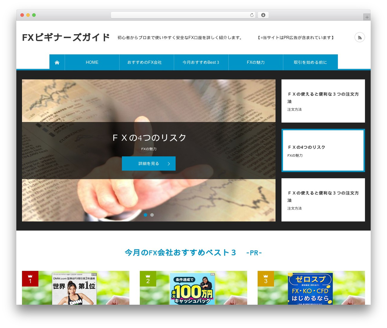 BRIDGE theme WordPress - fx-guide.net