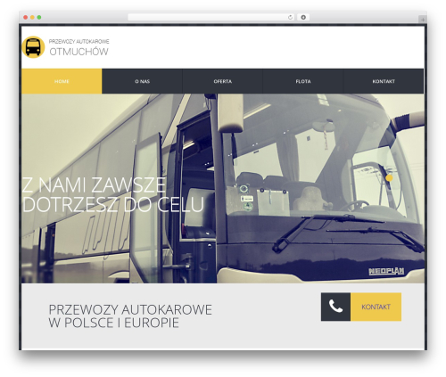 cherry WordPress theme - autokary-otmuchow.pl