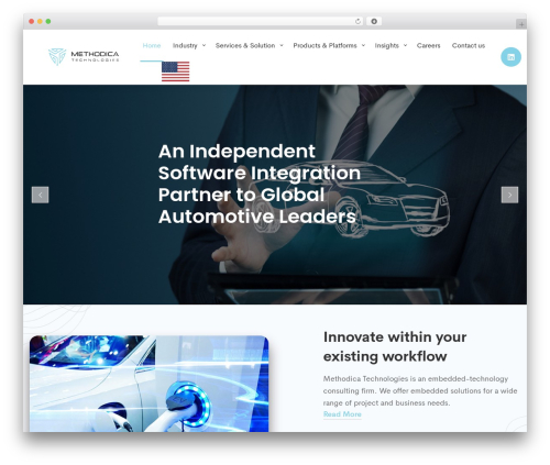 Methodica WordPress theme - methodicatech.com