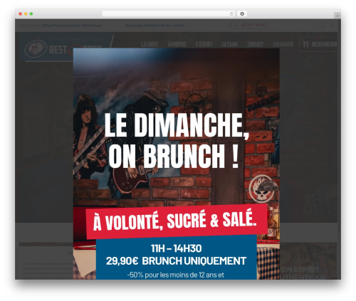 Vc restaurant menu WordPress plugin - restorock.com