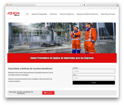 Theme WordPress Shuttle Pro - vizyonindustrial.com
