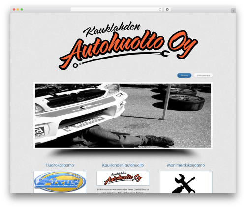 Themia Pro Responsive Theme WordPress theme - kauklahdenautohuolto.fi