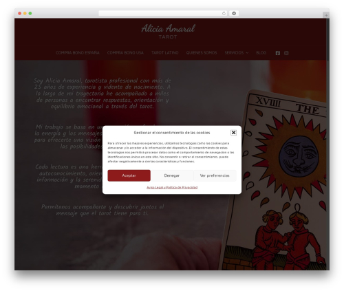 WordPress theme aeuroweb - tarotexpres.com