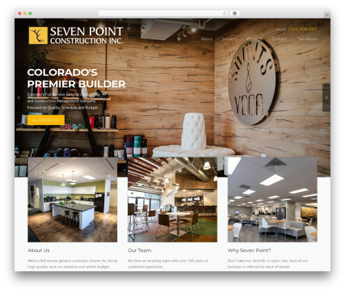 WordPress theme Construction - sevenpointinc.com