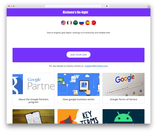 WordPress theme mobdii - kichene.com