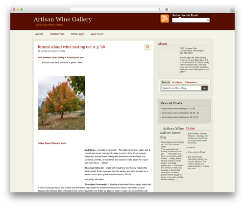 WP Premium (free version) WordPress theme image - artisanwineclub.com