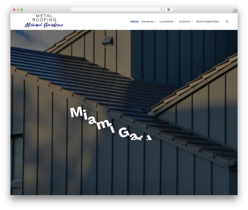Visual elements WordPress plugin - metalroofmiamigardens.com