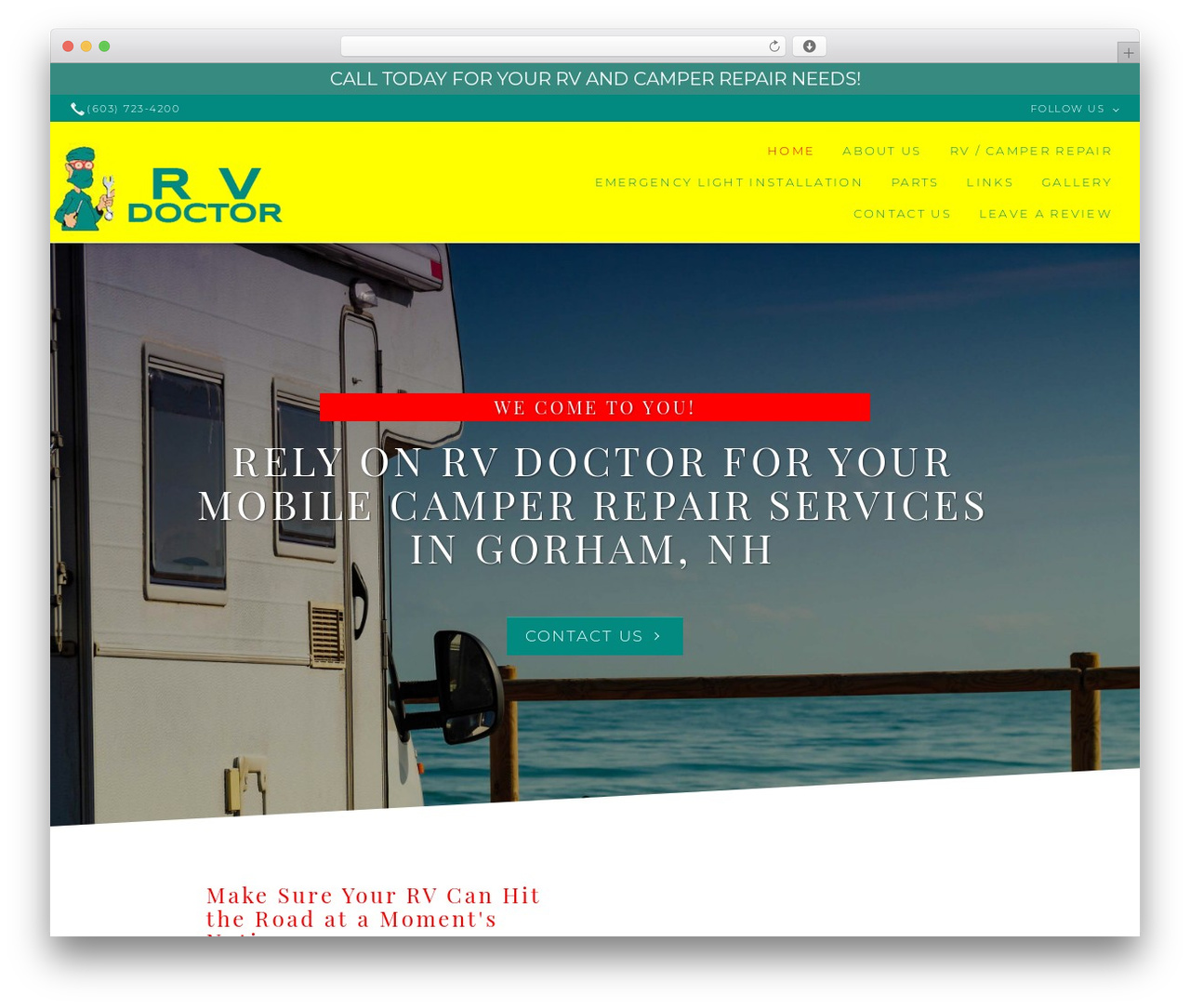 Beacon Theme WordPress theme - rvdoctornh.com
