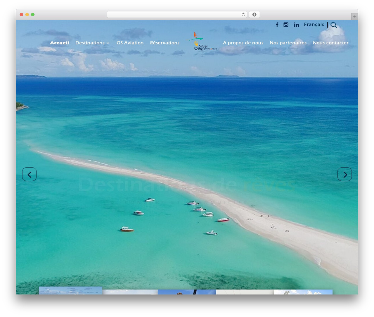 Divi Enfant - DiviKit theme WordPress - silverwings-madagascar.com