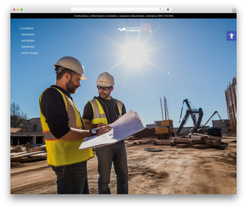 hiroshi WordPress theme - proyectos-creativa.com