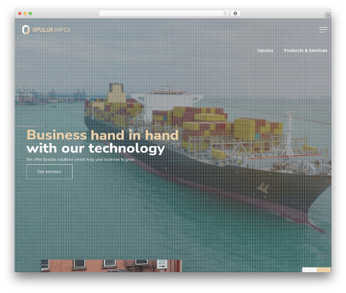 Hompark theme WordPress - opuluximpex.com