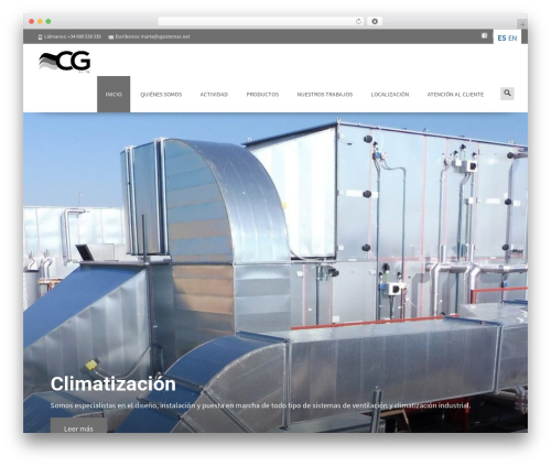 i-max WordPress theme - cgsistemas.net