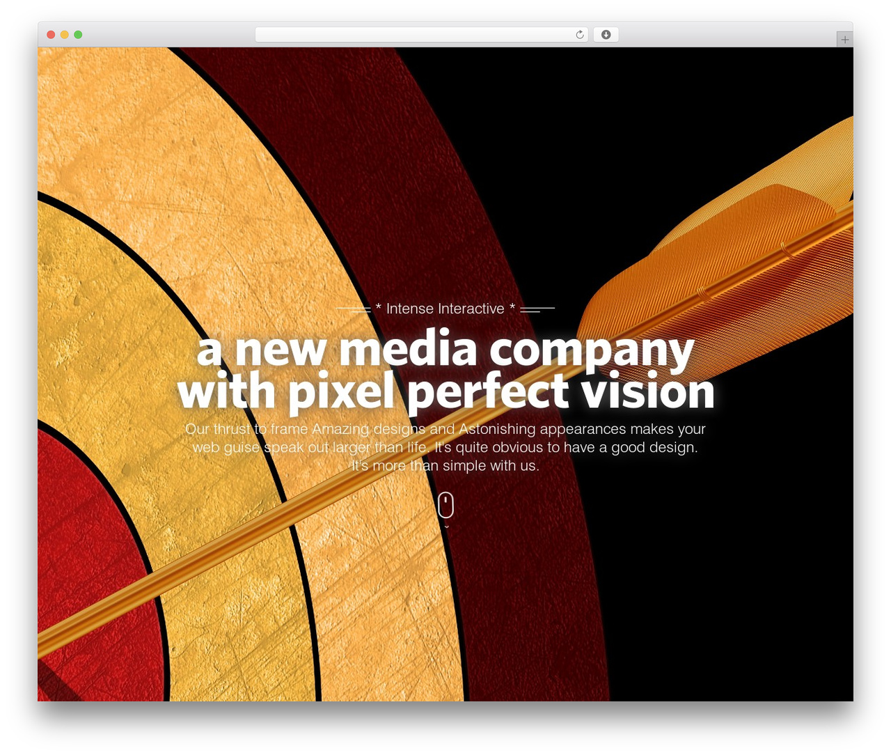 Intense WordPress theme - intint.in