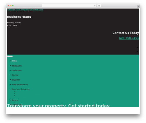Next Foundations WordPress theme - custom-view.com