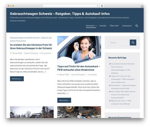 Occasio pro WordPress plugin - gebrauchtwagen-schweiz.ch