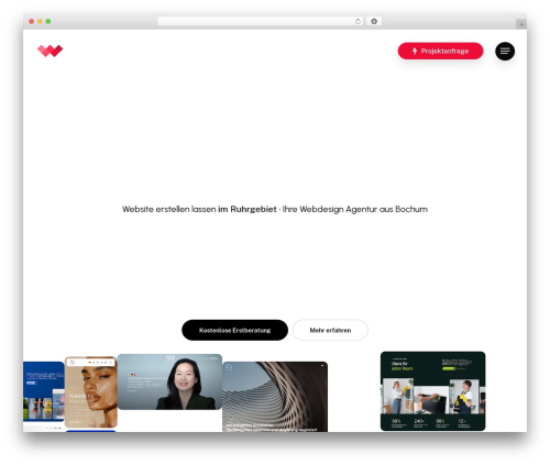 Salient WordPress theme - webcrema.de