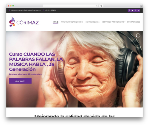 Technico WordPress theme - corimaz.com.mx