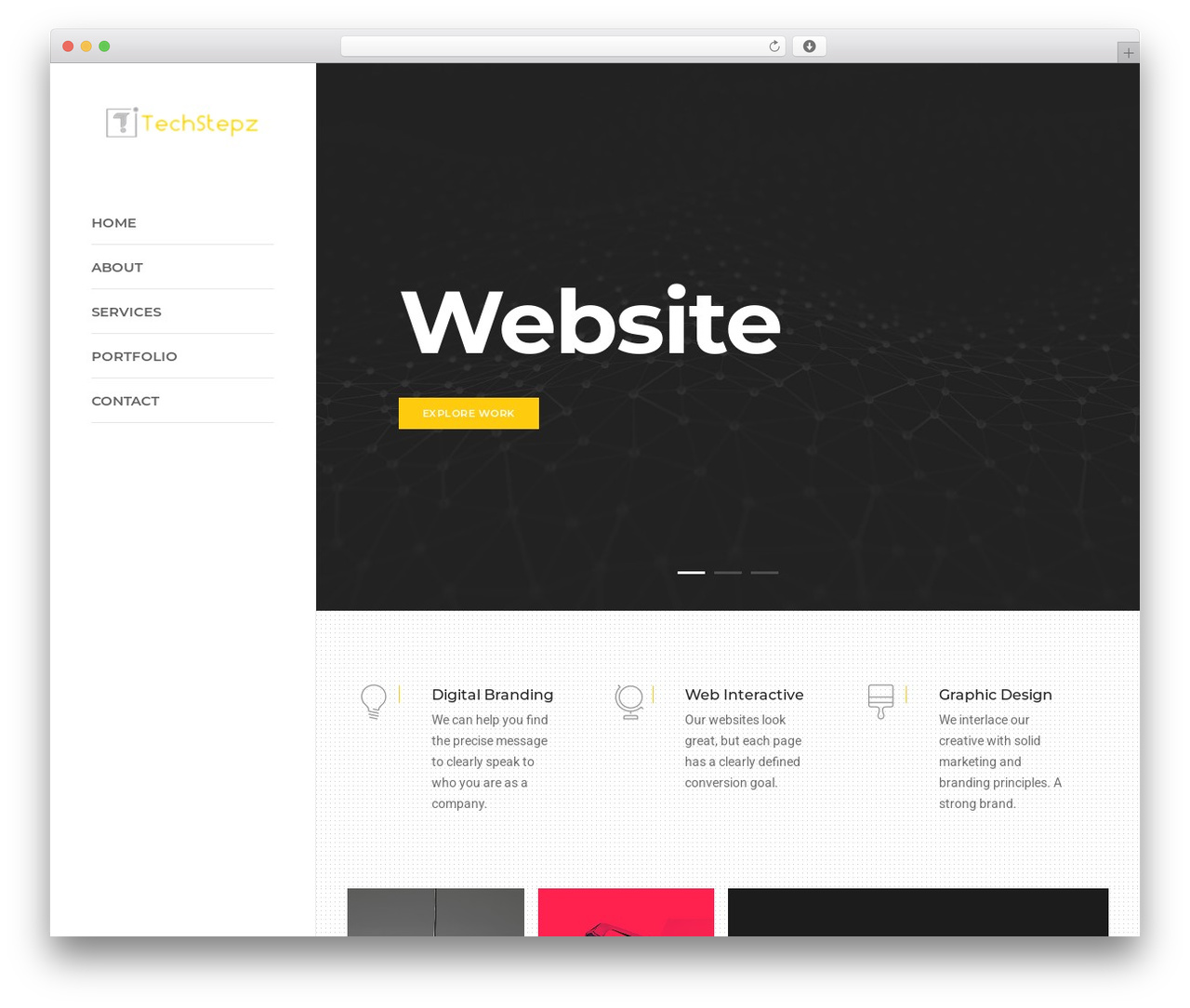TechSTepz Web Technology theme WordPress - www.techstepz.in