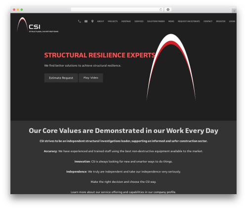 Theme WordPress CSI - csiscan.nz