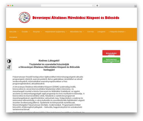 Theme WordPress evolve - damk.hu