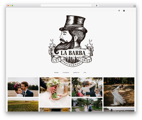 Theme WordPress Pilot - labarbafoto.com