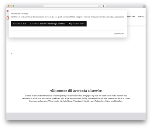 Mias cookie consent WordPress plugin - www.bilserviceumea.se