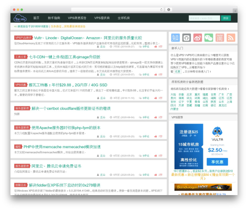 TopVPS theme WordPress - vps123.top