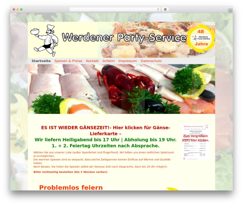 Contact form 7_deaktiviert WordPress plugin - werdenerpartyservice.de