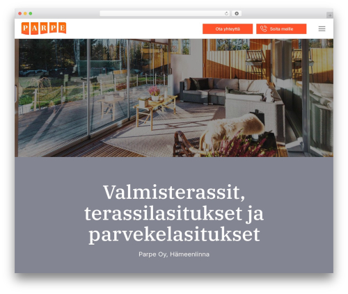 WordPress theme Lukkan - parpe.fi