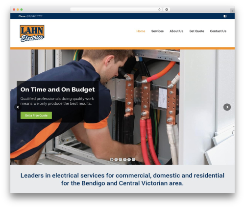 WordPress theme Worker - lahnelectrics.com