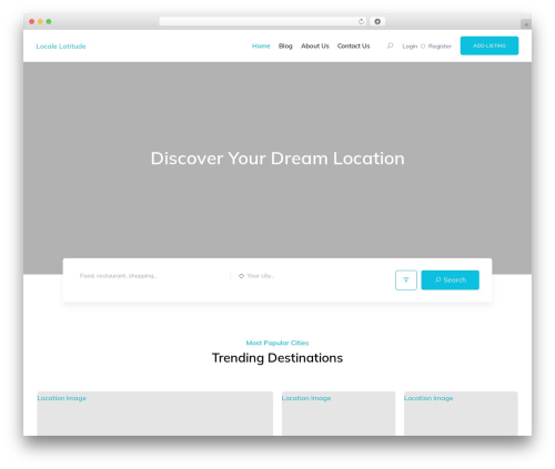 WordPress theme dPlace - localelatitude.com WordPress theme dPlace - localelatitude.com