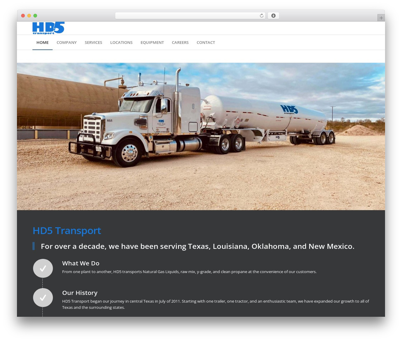 WordPress theme Plastic - hd5transport.com