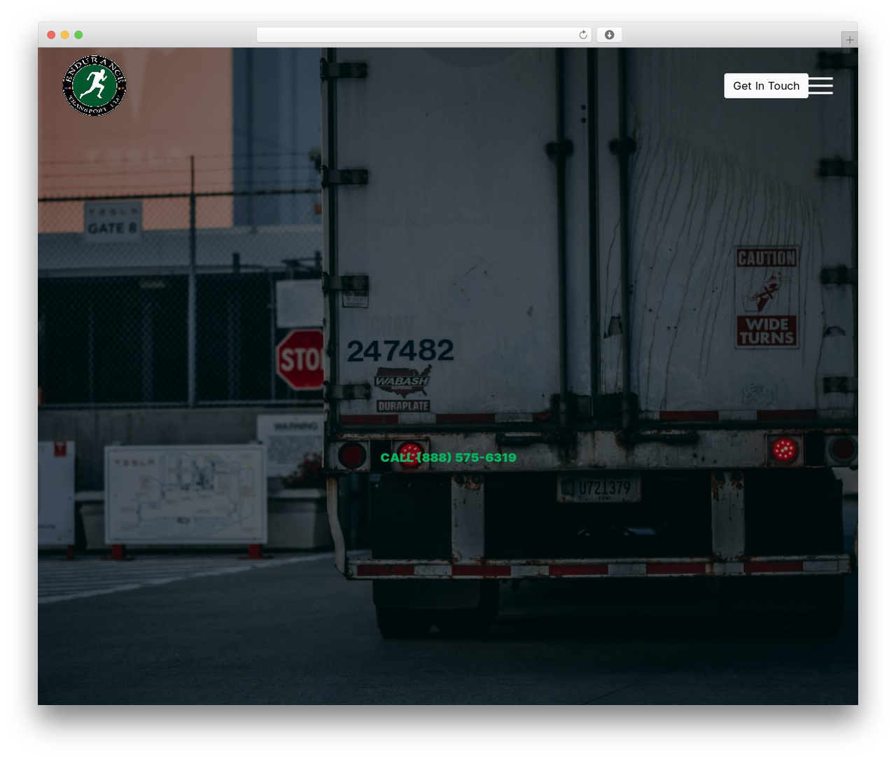 WP Rock WordPress theme - endurance-transportation.com