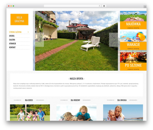 WP theme Socha Responsive Theme - pokojeustka.pl
