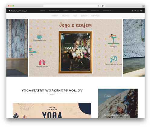 freyja WordPress theme design - joga.tychy.pl