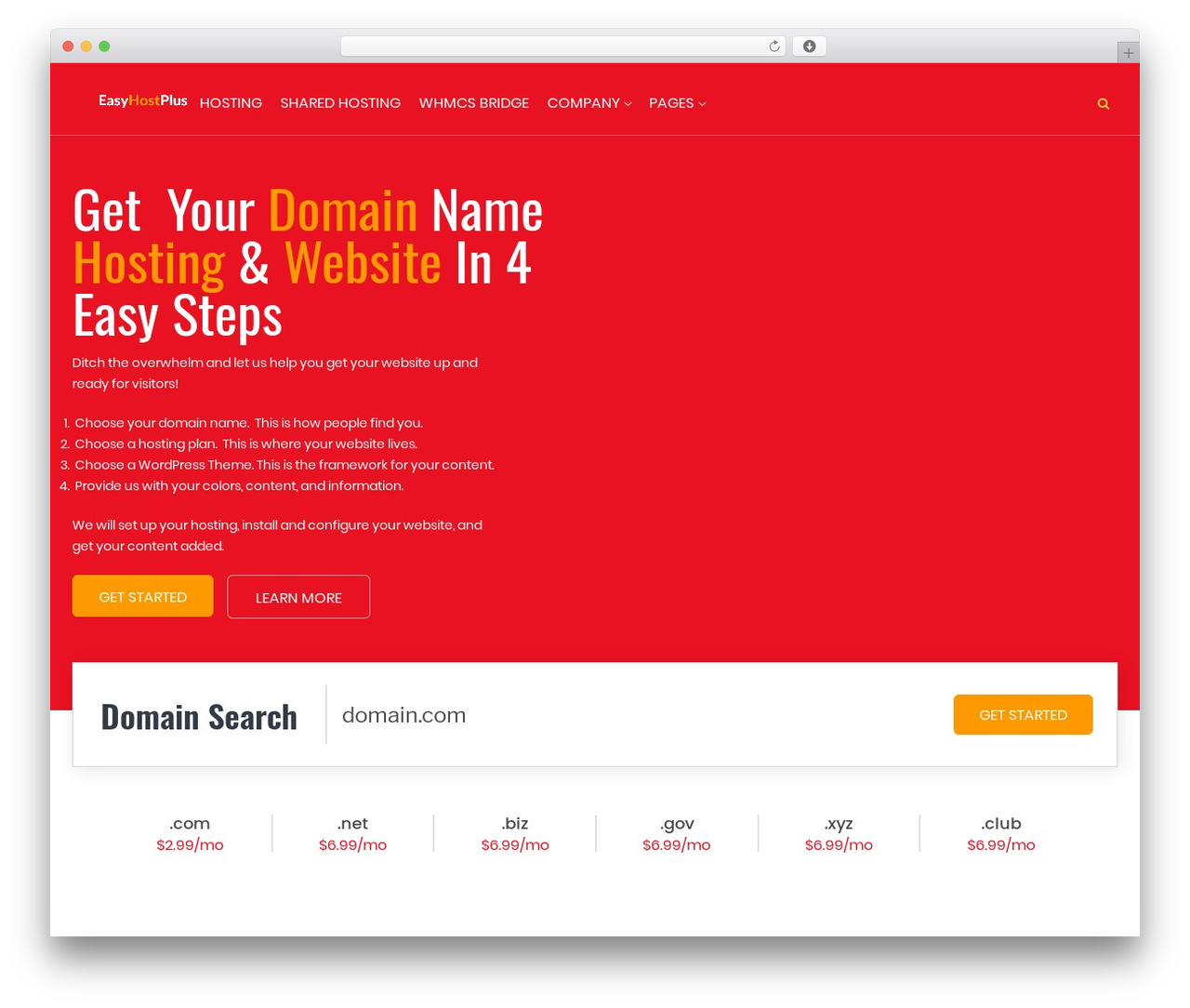 Hostiko WordPress theme - easyhostplus.com Hostiko WordPress theme - easyhostplus.com