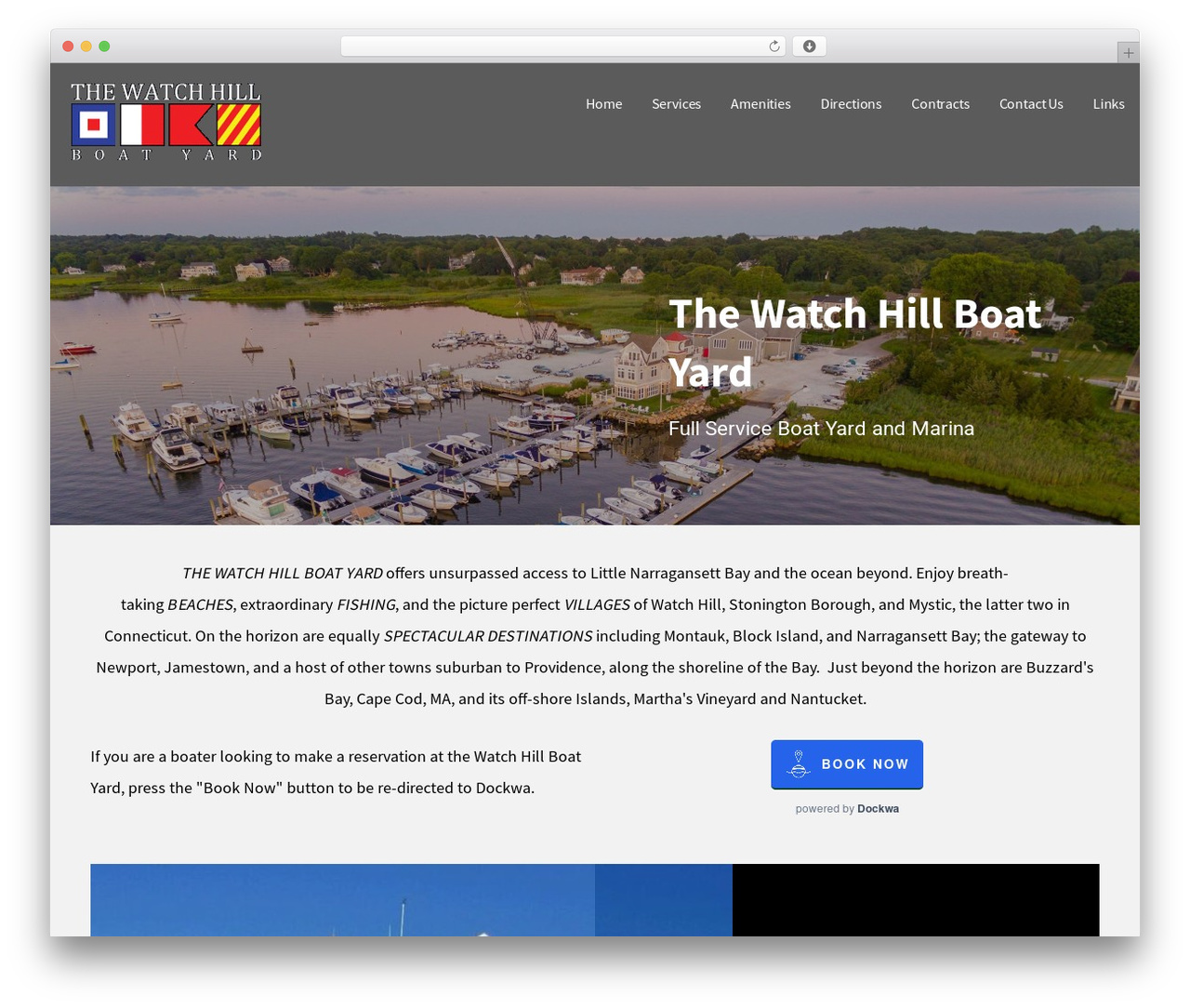 Mins theme WordPress - watchhillboatyard.com
