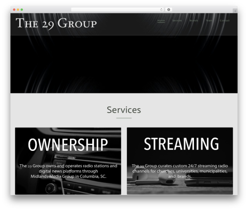Parallel Pro WP theme - the29group.com Parallel Pro WP theme - the29group.com