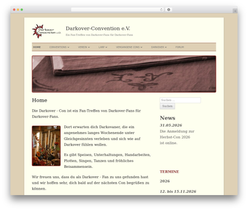 Tiny Framework WordPress theme - darkover-con.de Tiny Framework WordPress theme - darkover-con.de