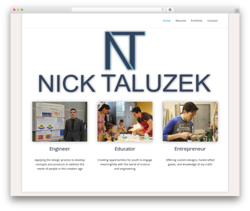 SKT Skill Bar (skt-skill-bar) free WordPress plugin - nicktaluzek.com