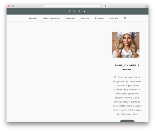 Simple pin it for pinterest WordPress plugin - yumrecette.com